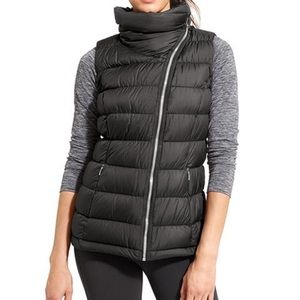 Black puffer vest!